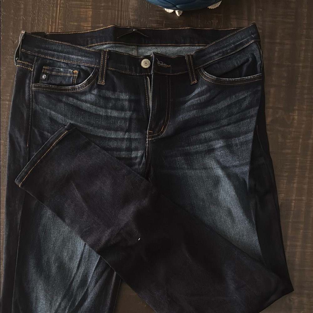 Dark Wash Denim Jeans